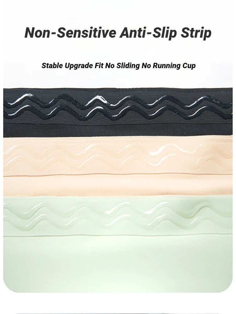 Seamless Strapless Bandeau Bra fabric detail